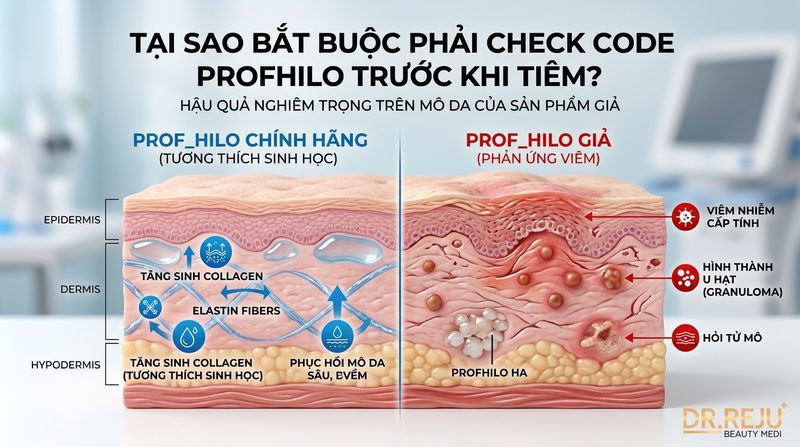 Tại sao bắt buộc phải biết cách check code Profhilo trước khi tiêm?