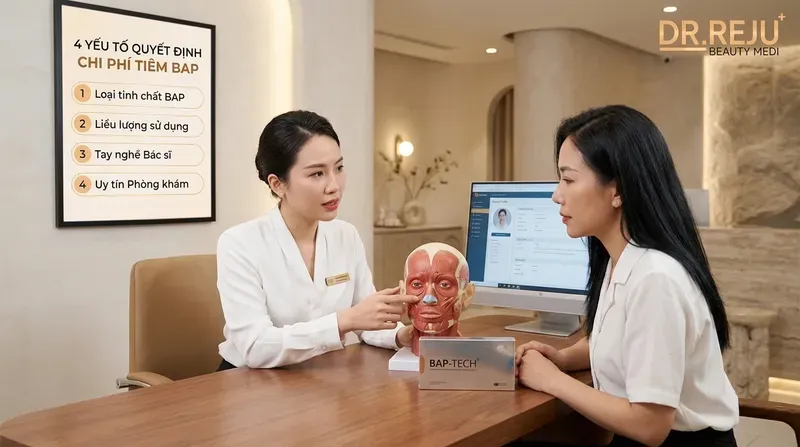 4 Yếu Tố Cốt Lõi Quyết Định Chi Phí Tiêm BAP 1 Lần