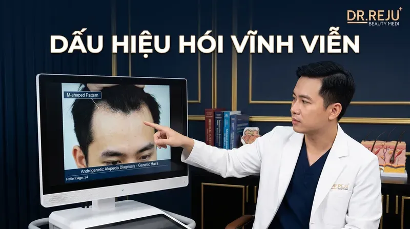 Hói Sớm Ở Tuổi 18 - 30: Phân Biệt Rụng Tóc Sinh Lý Và Hói Đầu Di Truyền