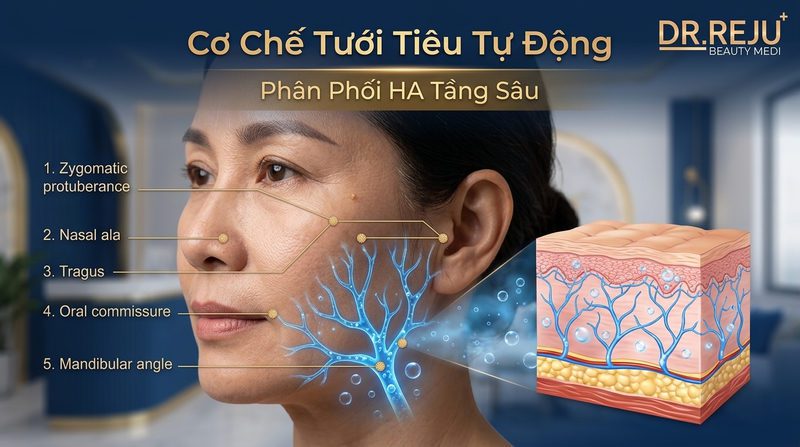 Tiêm BAP cho da khô là gì? Cơ chế tưới tiêu tự động