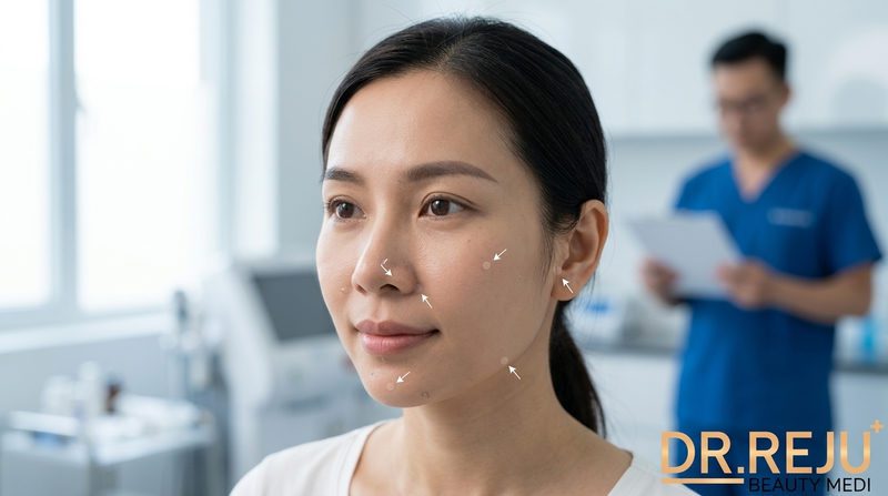 Tiêm BAP là gì? Giải phẫu 5 điểm sinh học trên khuôn mặt