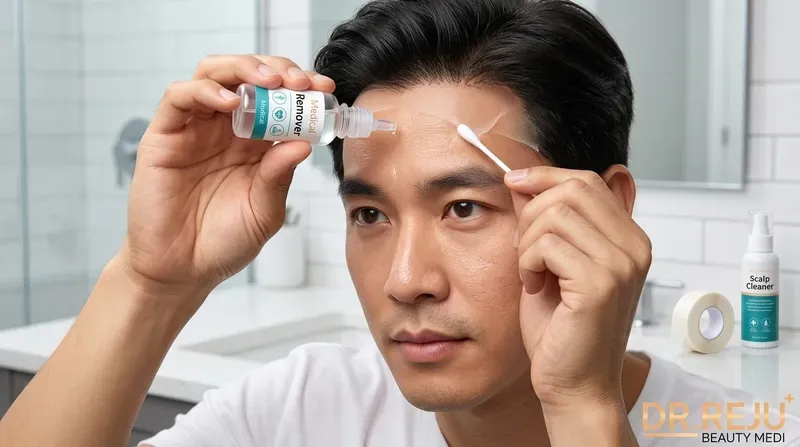 Cách cố định, vệ sinh và các lỗi thường gặp khi đội tóc giả nam