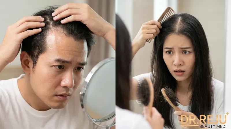 Dấu hiệu cảnh báo bạn cần đi xét nghiệm nồng độ DHT ngay (Dữ liệu KB)