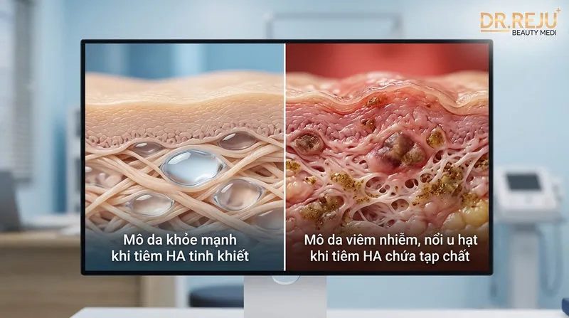 Cơ sở y khoa: Biến chứng khôn lường khi tiêm Profhilo giả