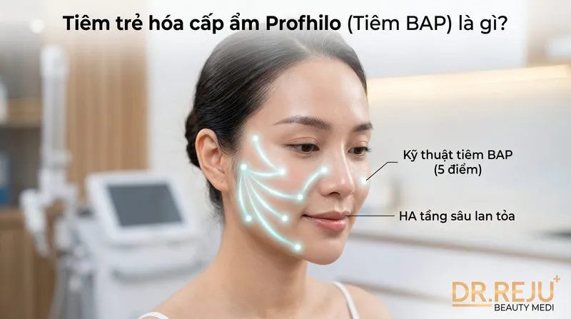 Tiêm trẻ hóa cấp ẩm Profhilo (Tiêm BAP) là gì?