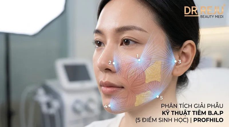 Phân tích giải phẫu kỹ thuật tiêm B.A.P (5 điểm sinh học)