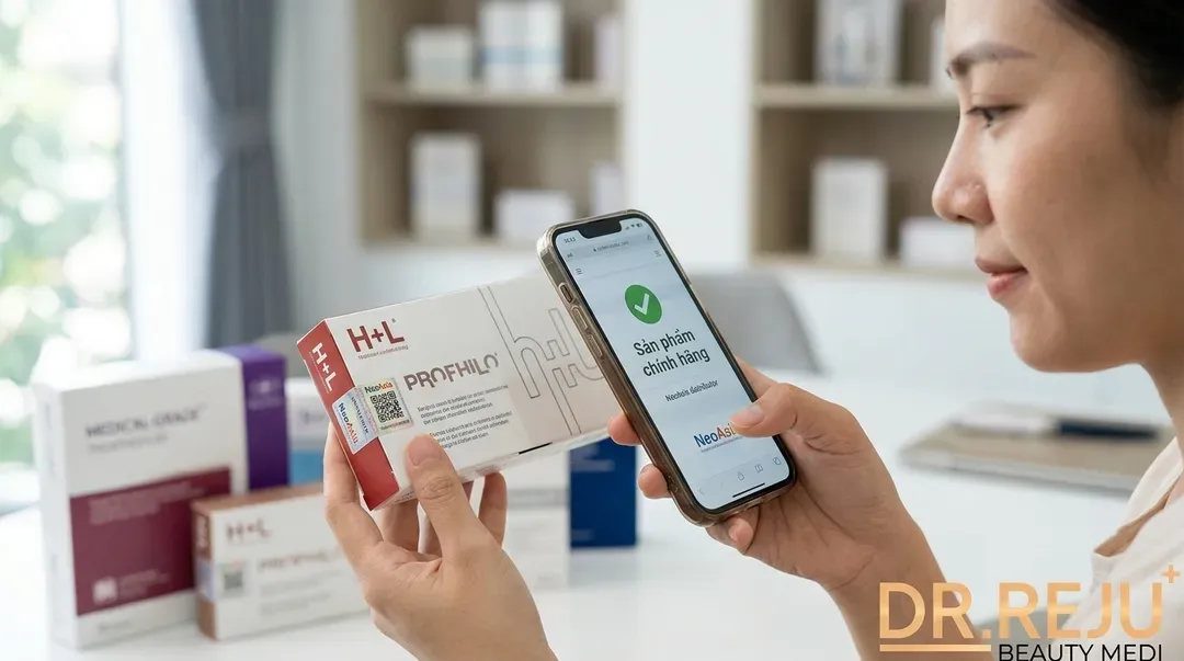 Cách nhận biết Profhilo chính hãng và hiểm họa từ tiêm BAP giá rẻ