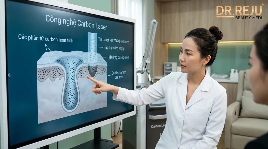 Công nghệ Carbon Laser là gì? Cơ sở khoa học thực chứng