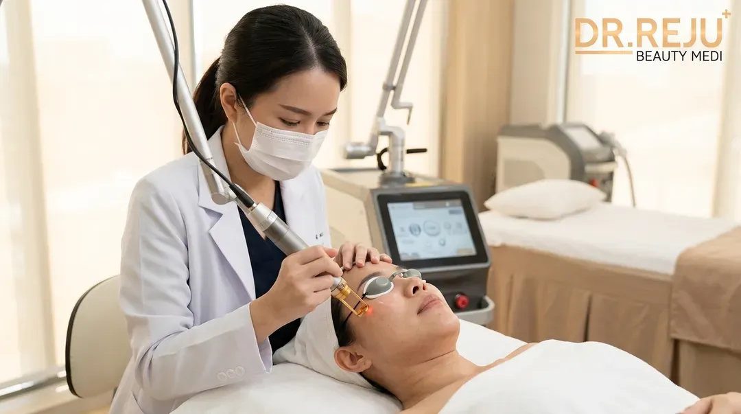 Bắn laser có mỏng da không? Kiểm soát rủi ro tăng sắc tố sau viêm (PIH)